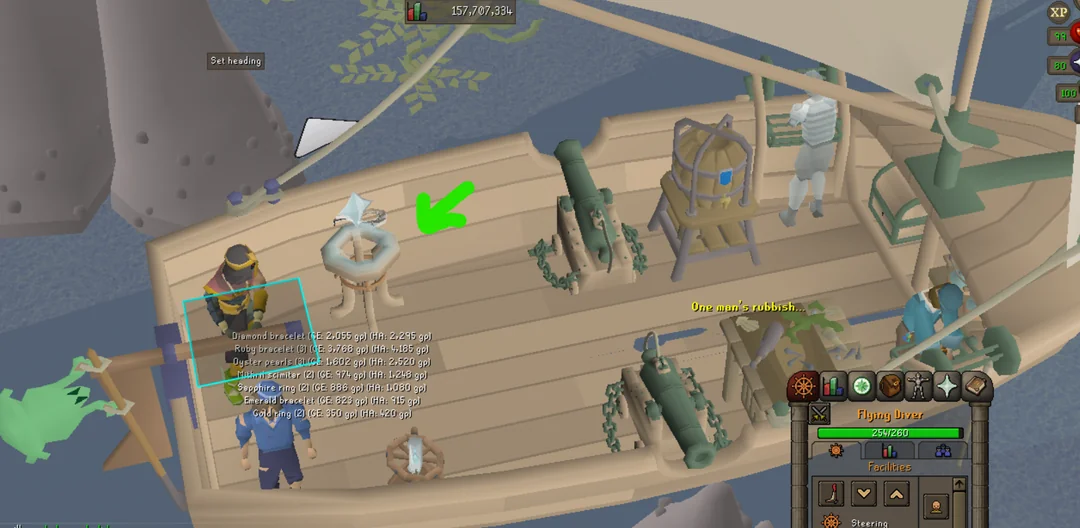 Sloop Crystal Extractor Placement